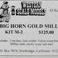 Western Scale Models M-2 O Big Horn Gold Mill Kit