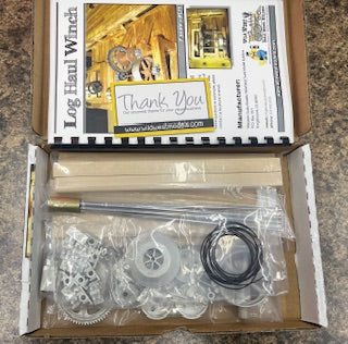 Wild West Scale Models L11-F 1:20.3 Log Haul Winch Kit