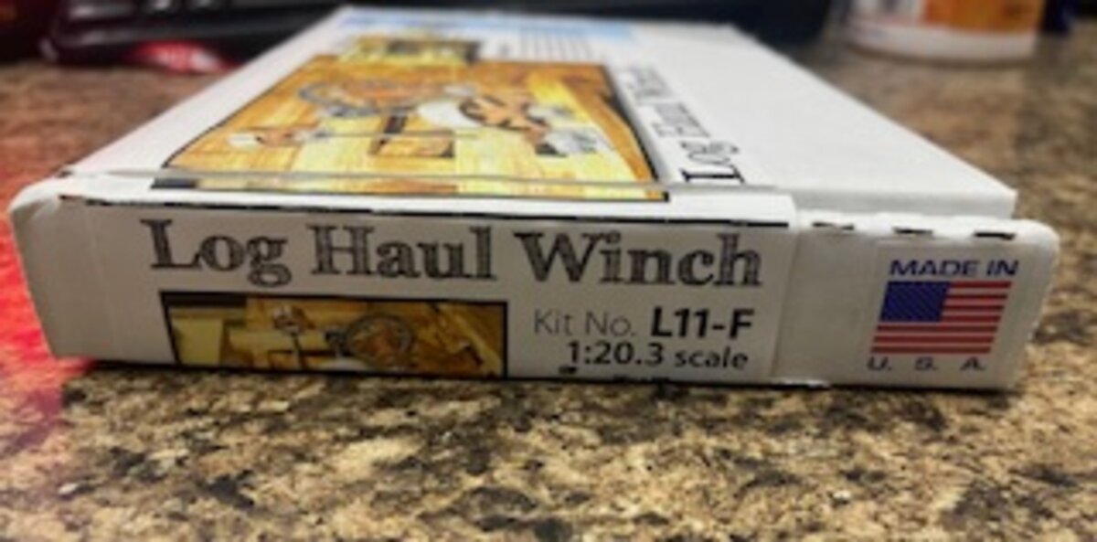 Wild West Scale Models L11-F 1:20.3 Log Haul Winch Kit