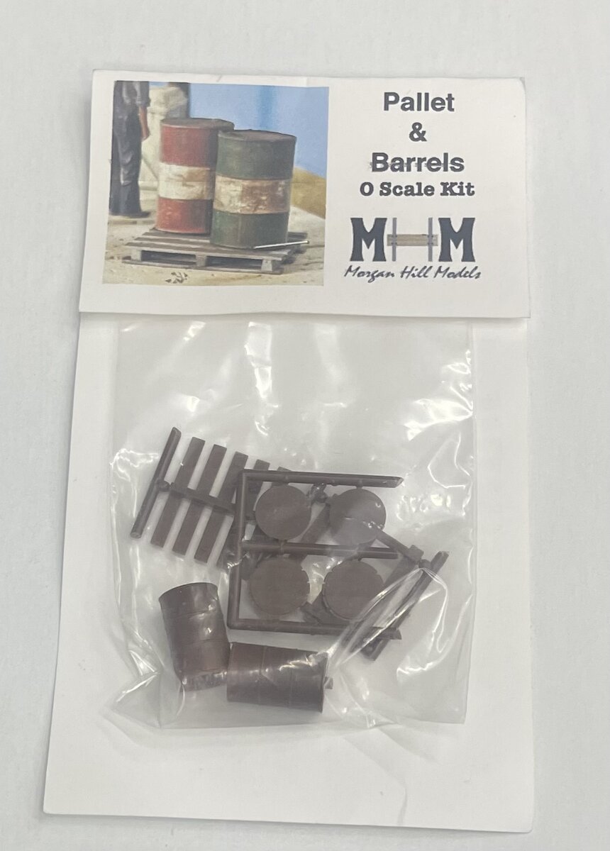Morgan Hill Models O Pallets & Barrels Kit