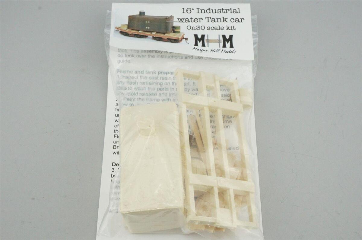 Morgan Hill Models On30 16' Industrial Water Tank Car Kit