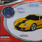 Nikko 160127 1/16 Yellow W/Black Stripes Ford GT Radio Control Race Car 27 MHz