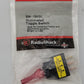 Radio Shack 2750010 SPST Red Flat Lever Illuminated On/Off Toggle Switch