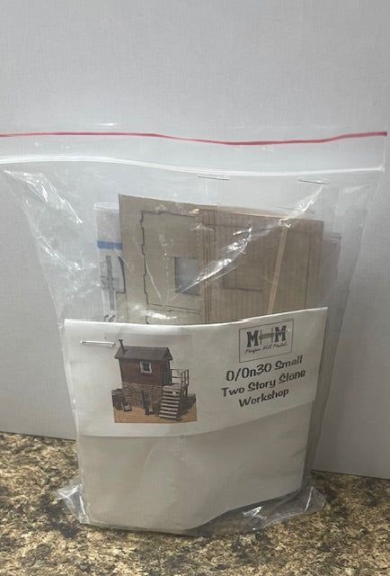 Morgan Hill Models O/On30 Small Two Story Stone Workshop Kit