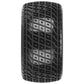 AKA Products, Inc. AKA13134QR 1:10 Array SSLW 2.2" Dirt Oval Tires (Pack of 2)