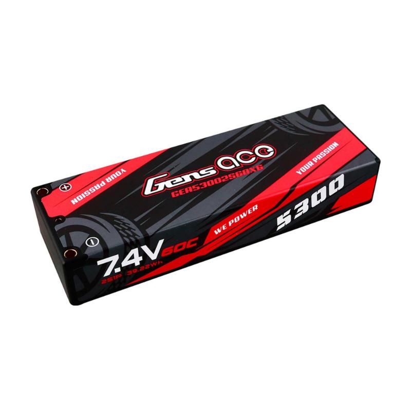 Gens Ace 53002S60X6 50C 2S1P G-Tech Smart Lipo Battery Pack 24# with XT60