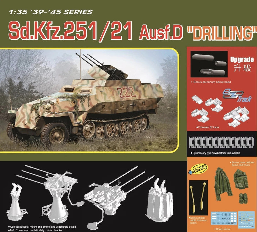 Dragon 6862 1:35 Sd.Kfz.251/21 Ausf. D 