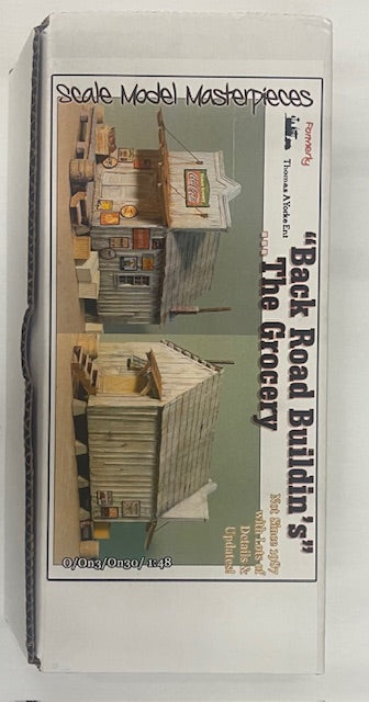 Scale Model Masterpieces 9150 O/On3/On30 "Back Road Buildin's" Grocery Store Kit
