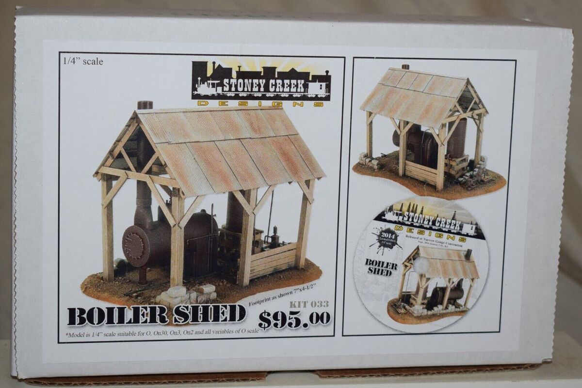 Stoney Creek O Boiler Shed Kit