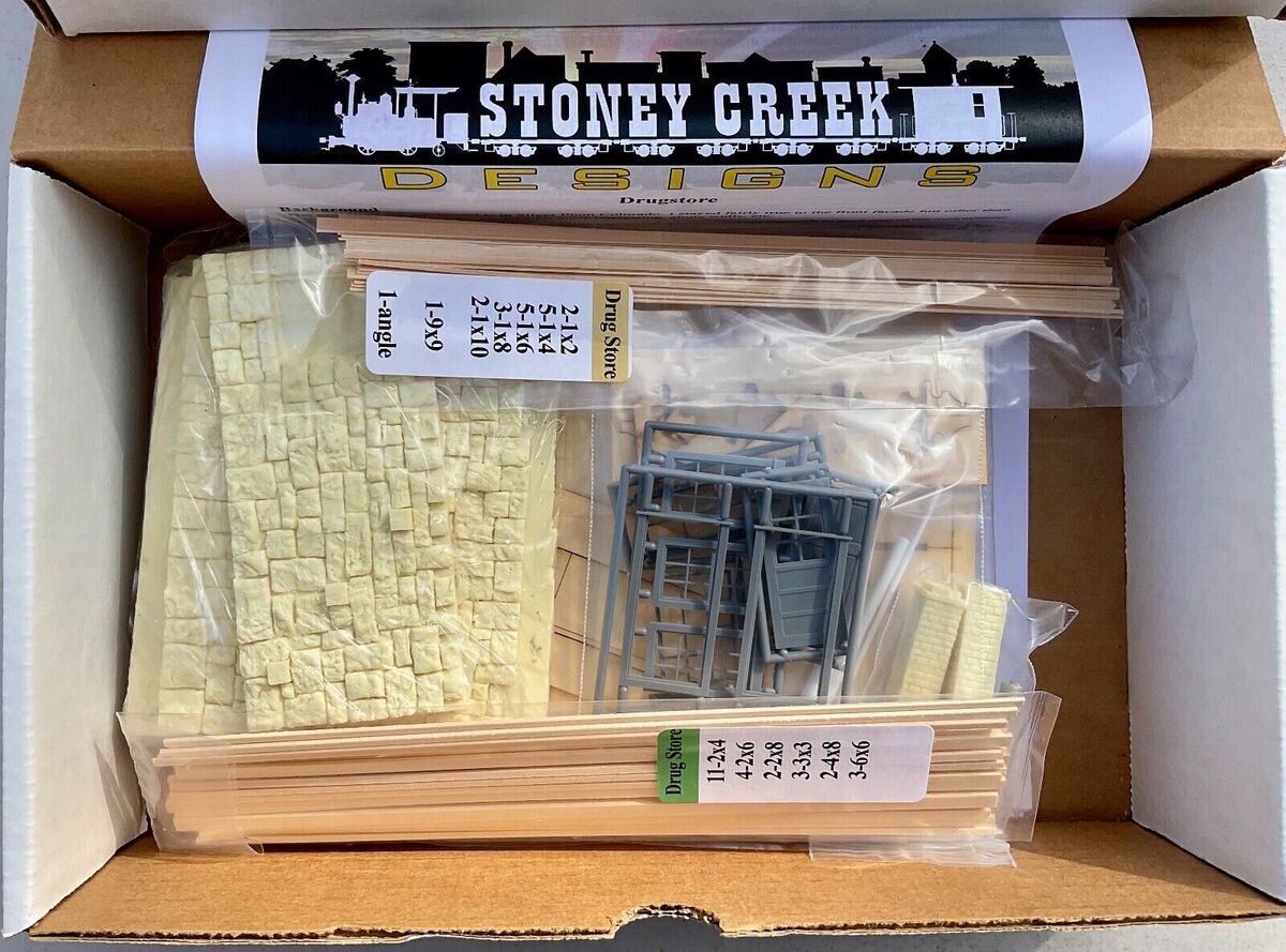 Stoney Creek 043 O/On3/On30 City Drug Store Kit