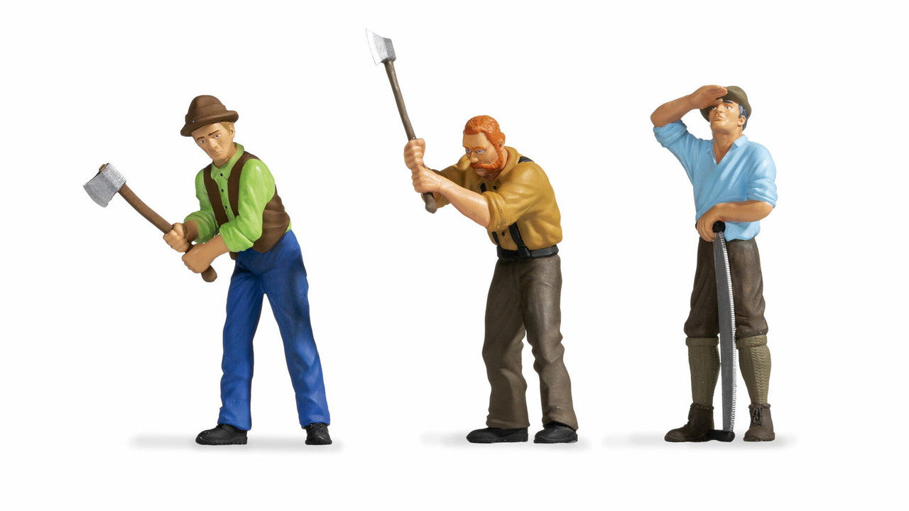 Noch 17333 G Lumberjacks Figure (Set of 3)