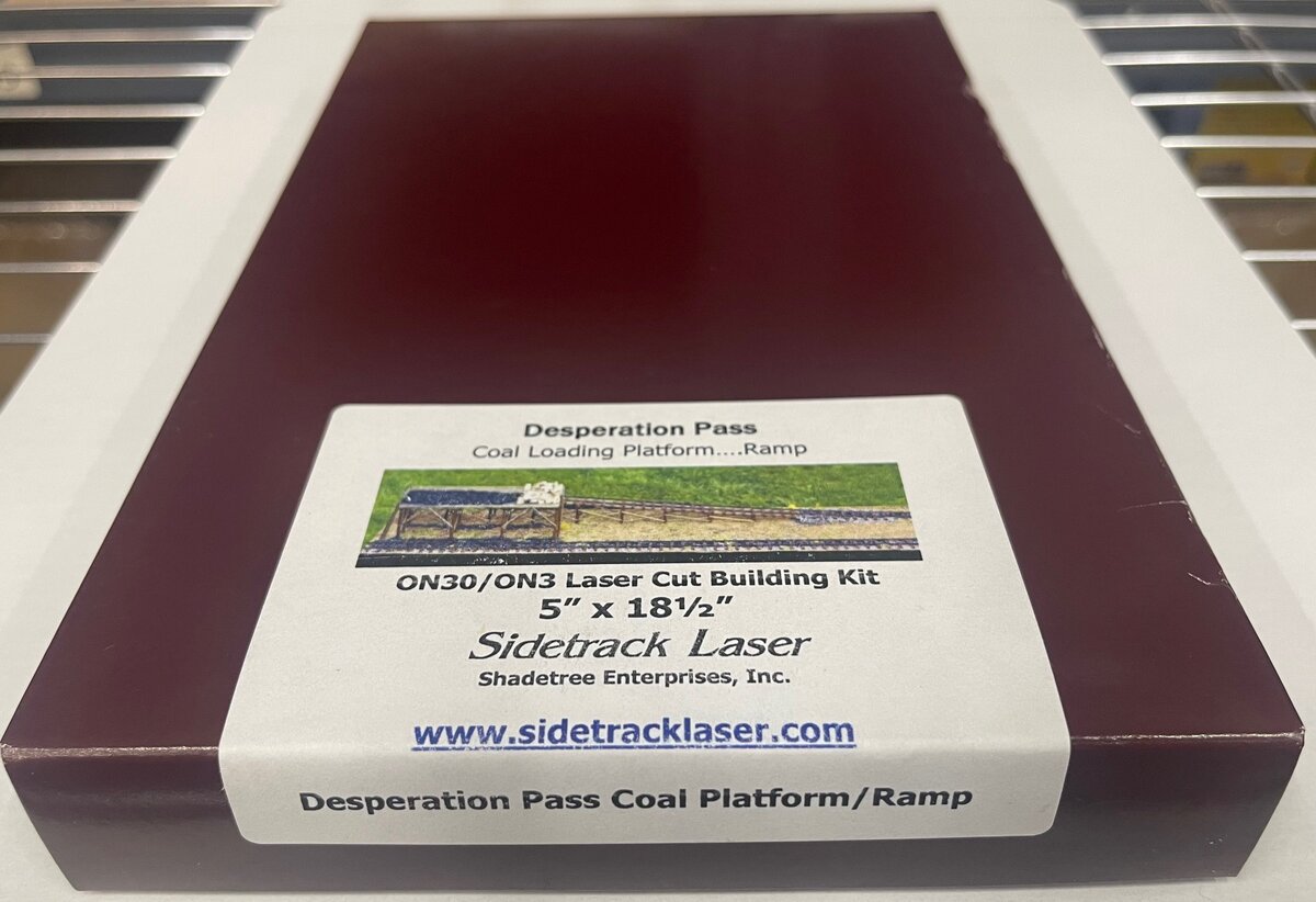 Sidetrack Laser On3/On30 Desperation Pass Coal Platform/Ramp Kit