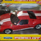 Nikko 160127 1:16 Red W/White Stripes Ford GT Car Full Function Radio Control