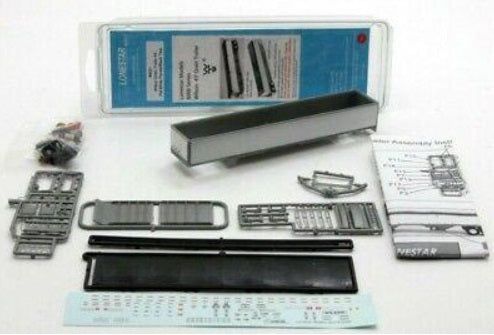 Lonestar Models 6001 HO Silver W/Black Tarp Wilson 43 Grain Car Kit