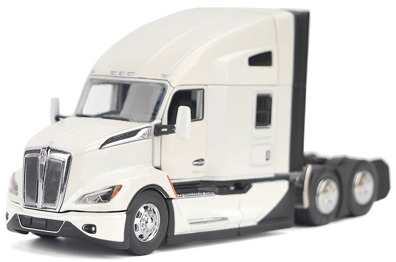 DieCast Masters 71119 1:50 Pearl White Kenworth T680 Sleeper Truck Tractor