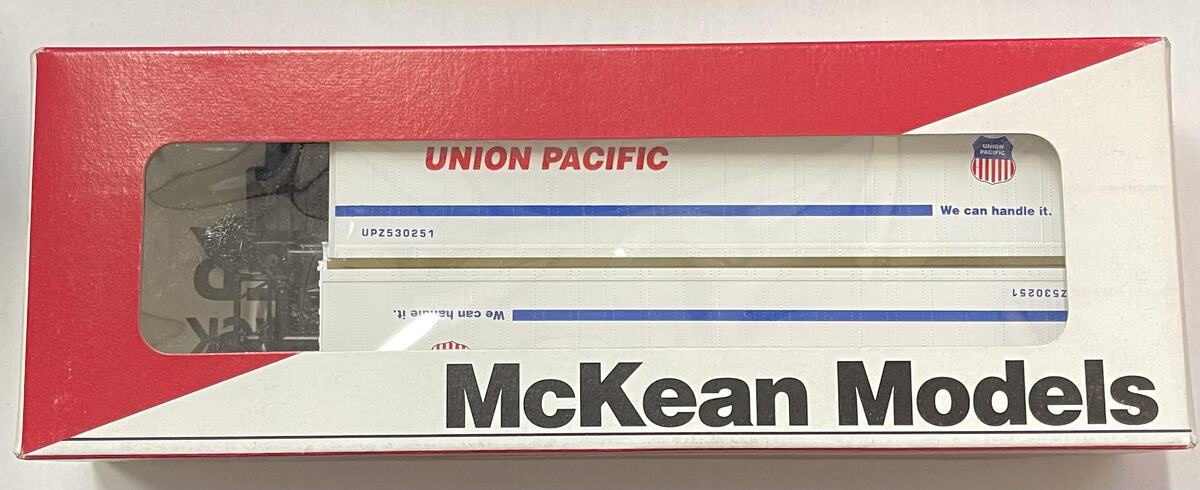 McKean Models Union Pacific 45' Trailer (Pack of 2)
