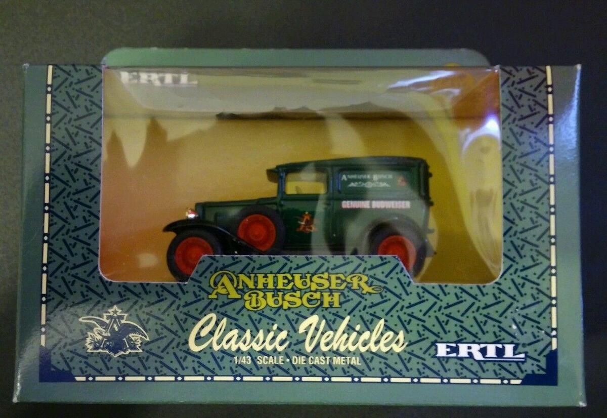 Ertl B206-4 1:43 Die-Cast Anheuser Busch 1930 Chevy Panel Truck