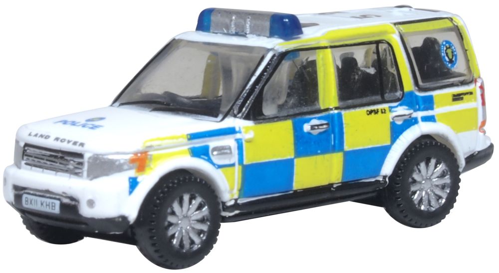 Oxford Diecast NDIS006 N West Midlands Police 2009 Land Rover Discovery 4 Car