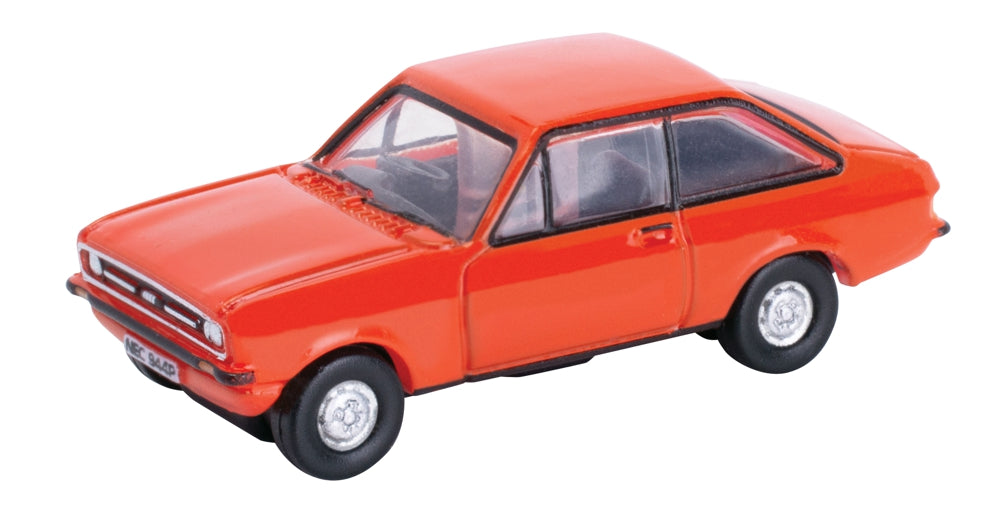 Oxford Diecast NESC001 N Canival Red Ford Escort Mark II Car