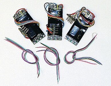 MRC AD355 HO AD350 Decoder w/Advance Consisting, 4 Digit Addressing (Pack of 3)