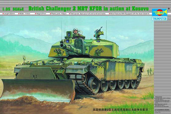 Trumpeter 00345 1:35 Russian 1951 T-54A Tank Plastic Model Kit