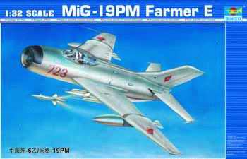 Trumpeter 02209 1:32 MiG-19PM Farmer E Aircraft Plastic Model Kit