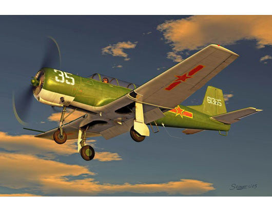 Trumpeter 02240 1:32 China Nanchang CJ-6 Aircraft Plastic Model Kit