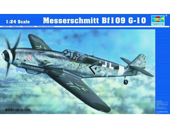 Trumpeter 02409 1:24 Messerschmitt Bf109 G-10 Aircraft Plastic Model Kit
