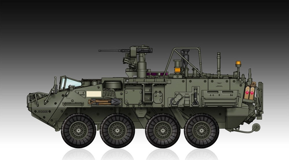 Trumpeter 07429 1:72 Stryker M1135 NBC Reconnaissance Vehicle Plastic Model Kit