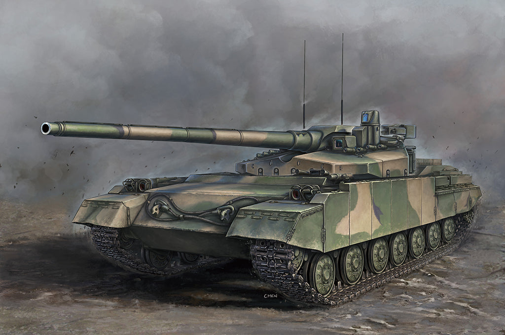 Trumpeter 09607 1:35 Russian Object 490A Tank Plastic Model Kit