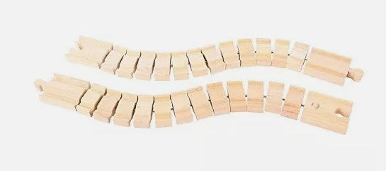 Big Jig Rails BJT164 Wooden Crazy Track Set (2 Pieces)