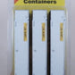 InterMountain 30501-07 HO Scale J.B. Hunt 53'' Duraplate Containers (Set of 3)
