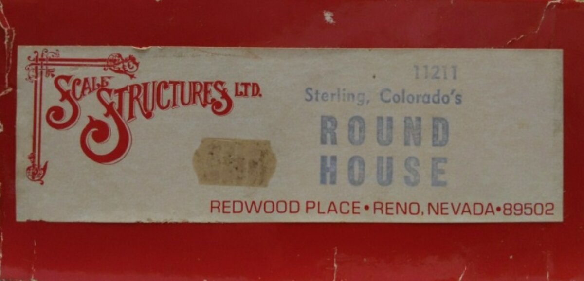 Scale Structures 11211 HO Sterling Colorado''s Round House Original 70''s Kit