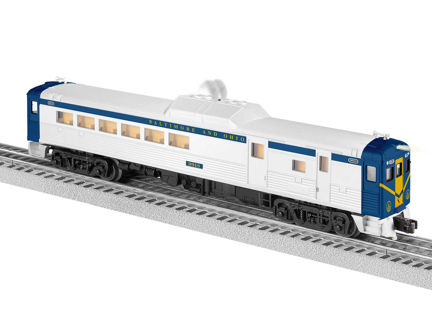 Lionel 2335130 O Baltimore & Ohio LionChief Plus 2.0 Budd RDC Unit #9918
