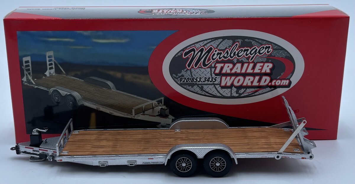 Weiss Brothers WBR031-2000 1:50 Aluminum Silver Mirsberger Utility Trailer