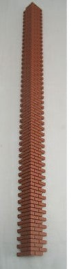 Houseworks H8207 Brickmasters Corner Joint Bricks 11 1/2" Long