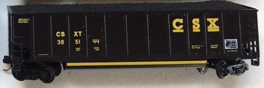 E&C Shops 385144 N Scale CSX Johnstown Twin Tub Coalporter Coal Gondola