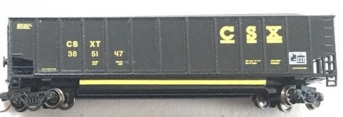 E&C Shops 385147 N Scale CSX Johnstown Twin Tub Coalporter Coal Gondola.