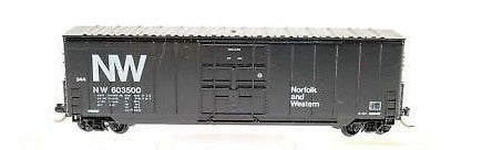 Roundhouse 603500 Norfolk & Western NW 50' Hi Cube Plug Door Box Car