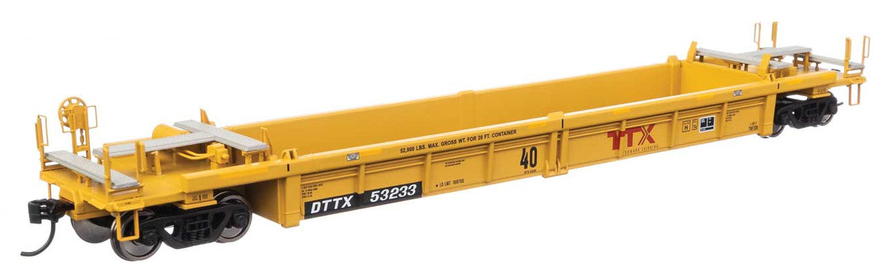 Walthers 910-8428 HO DTTX RTR Thrall Rebuilt 40' Well Car #53233