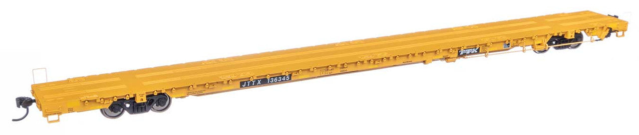 Walthers 920-104603 HO JTTX RTR 89' Greenbrier 110-Ton Flatcar #136345