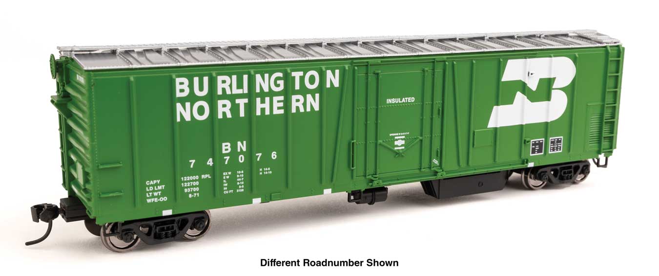 Walthers 910-3780 HO BN RTR 50' AAR Mechanical Refrigerator Car #747098