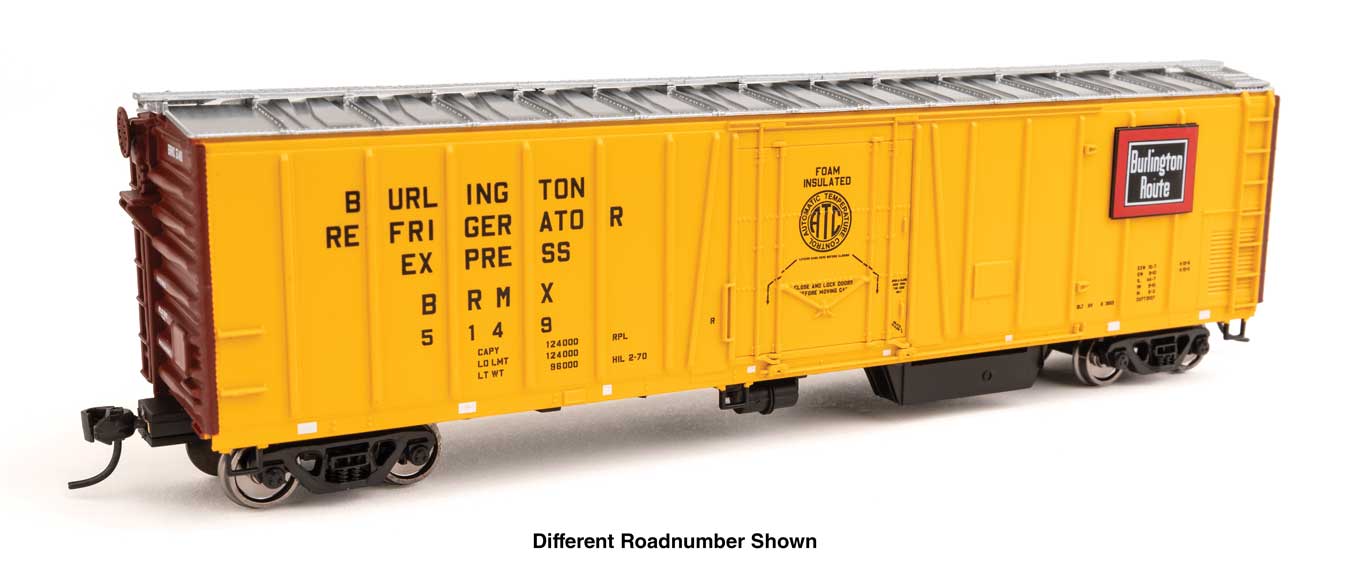 Walthers 910-3783 HO CB&Q RTR 50' AAR Mechanical Refrigerator Car #5189