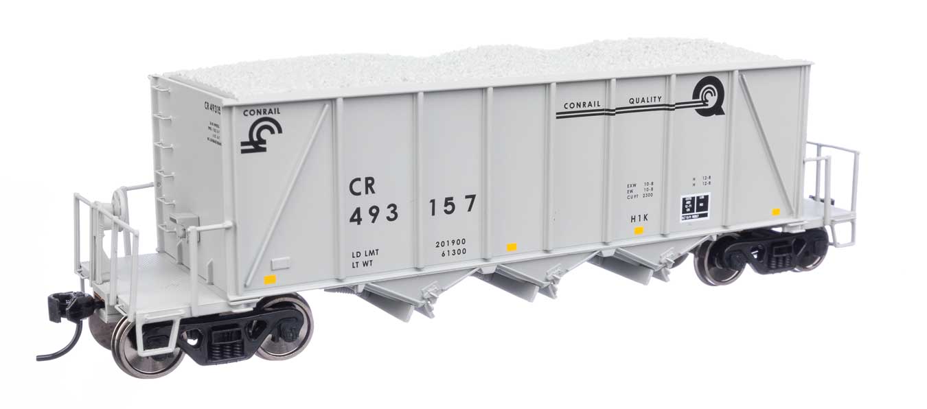 Walthers 920-106032 HO CR RTR 40' Ortner 100-Ton Open Aggregate Hopper #493157