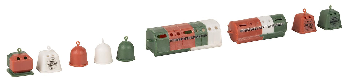 Faller 272567 N Recycling Container Set