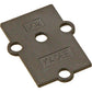 Kadee 851 O #817 or #819 Gearbox 1/16" & 1/32" Black Plastic Shims