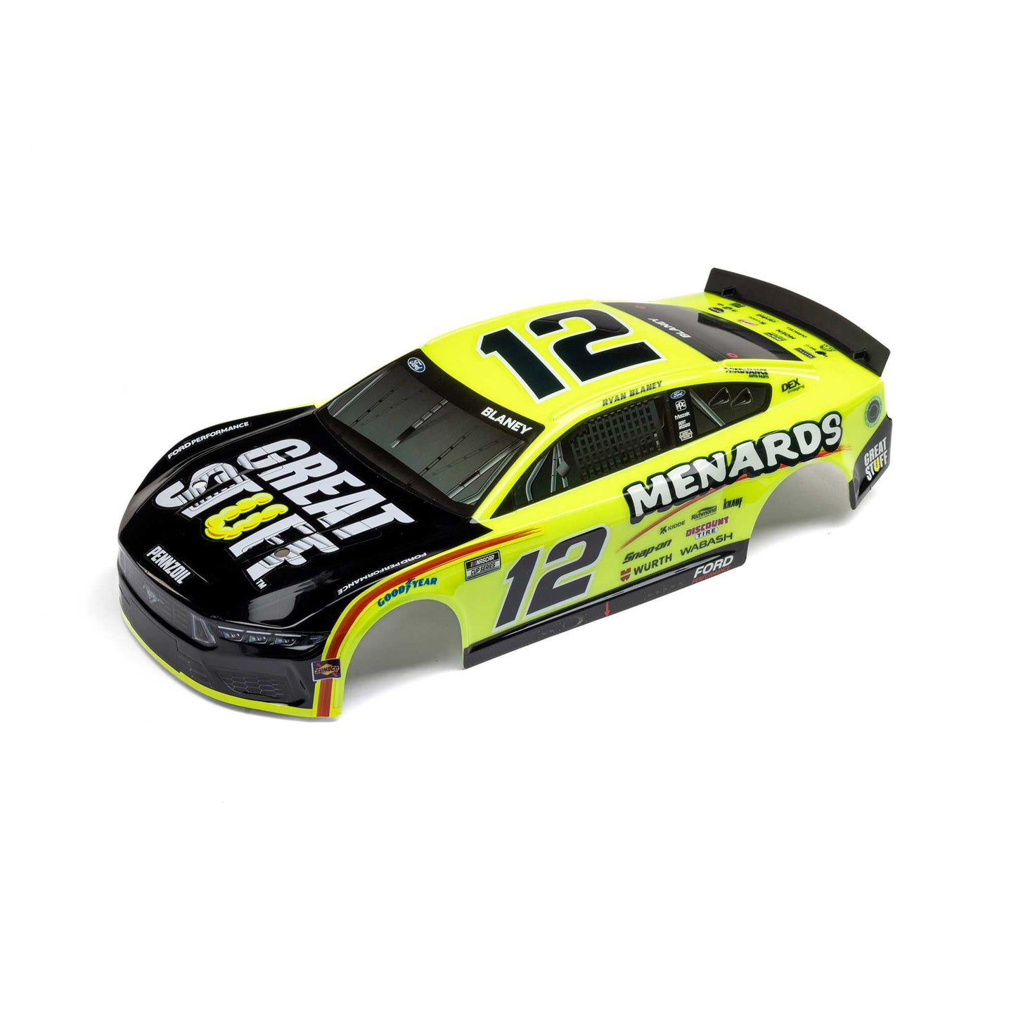 Losi LOS-1909 1:12 NASCAR Blaney #12 Menards 2024 Body