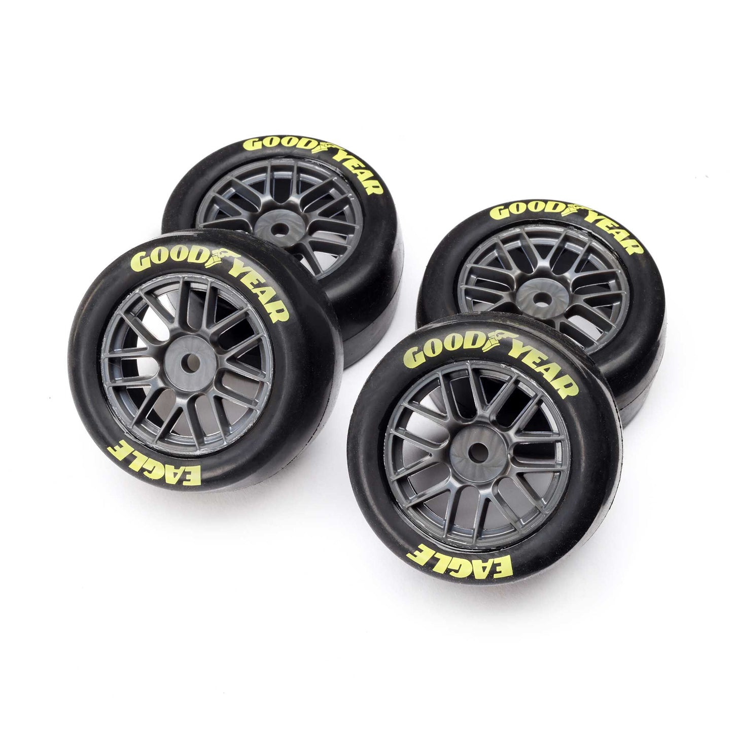 Losi LOS-1914 NASCAR Goodyear Eagle Mounted Tires, Medium (Pack of 4)