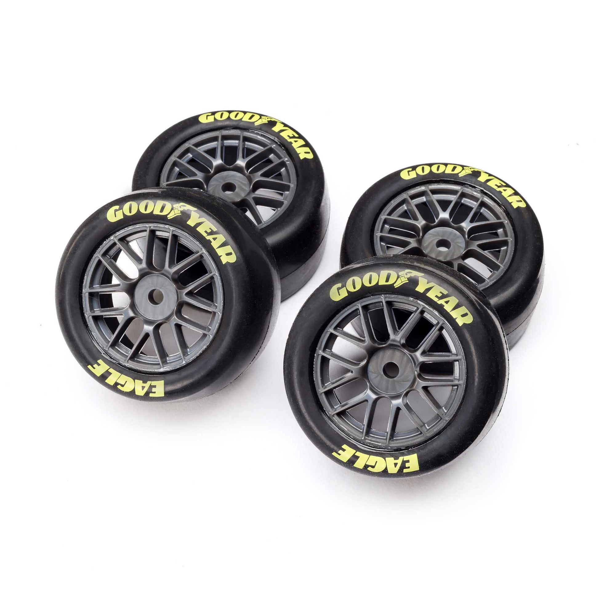 Losi LOS-1914 NASCAR Goodyear Eagle Mounted Tires, Medium (Pack of 4)