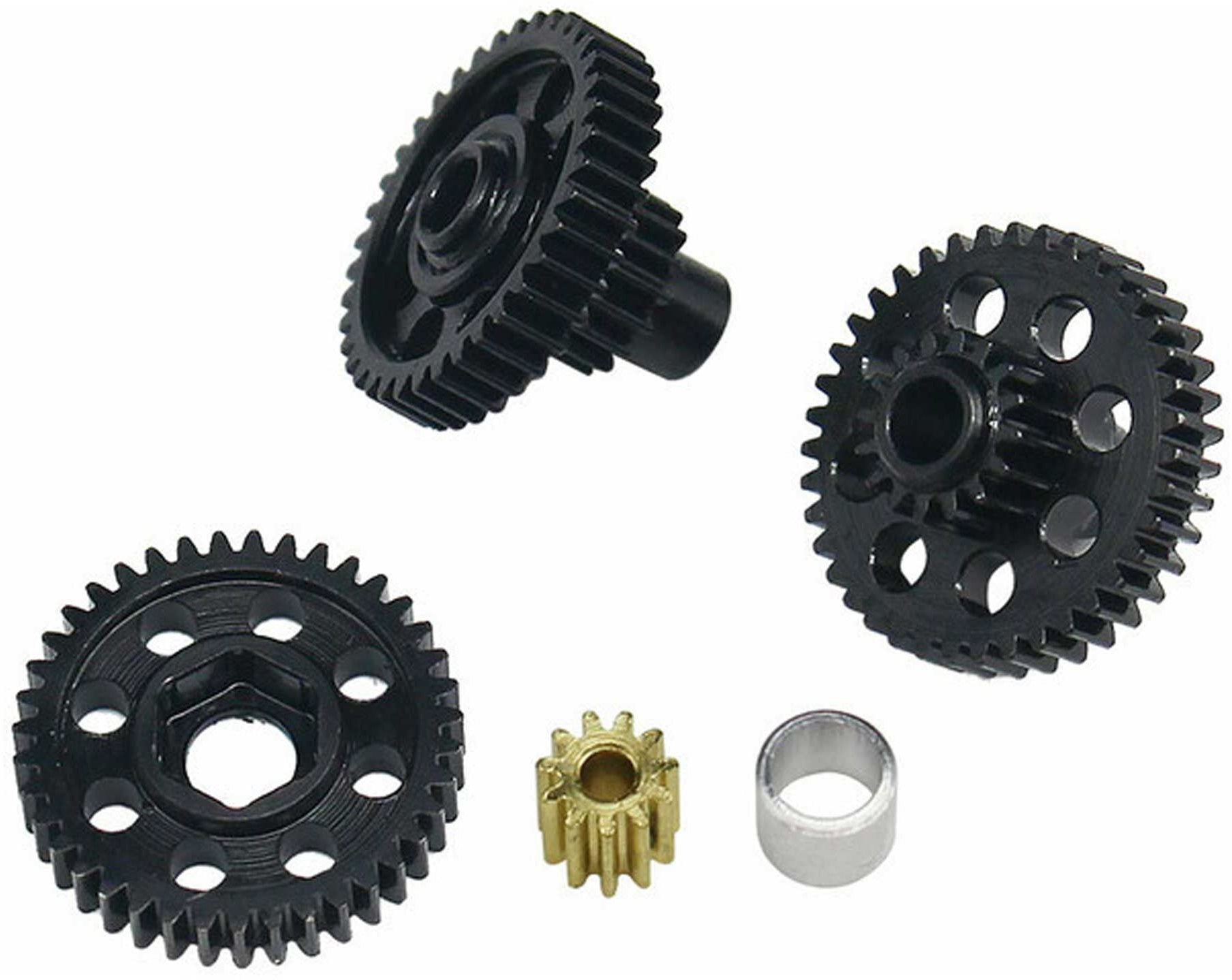 Hot Racing RACM38U Ascent 18 Ultra low range 20.5:1 Steel Gear
